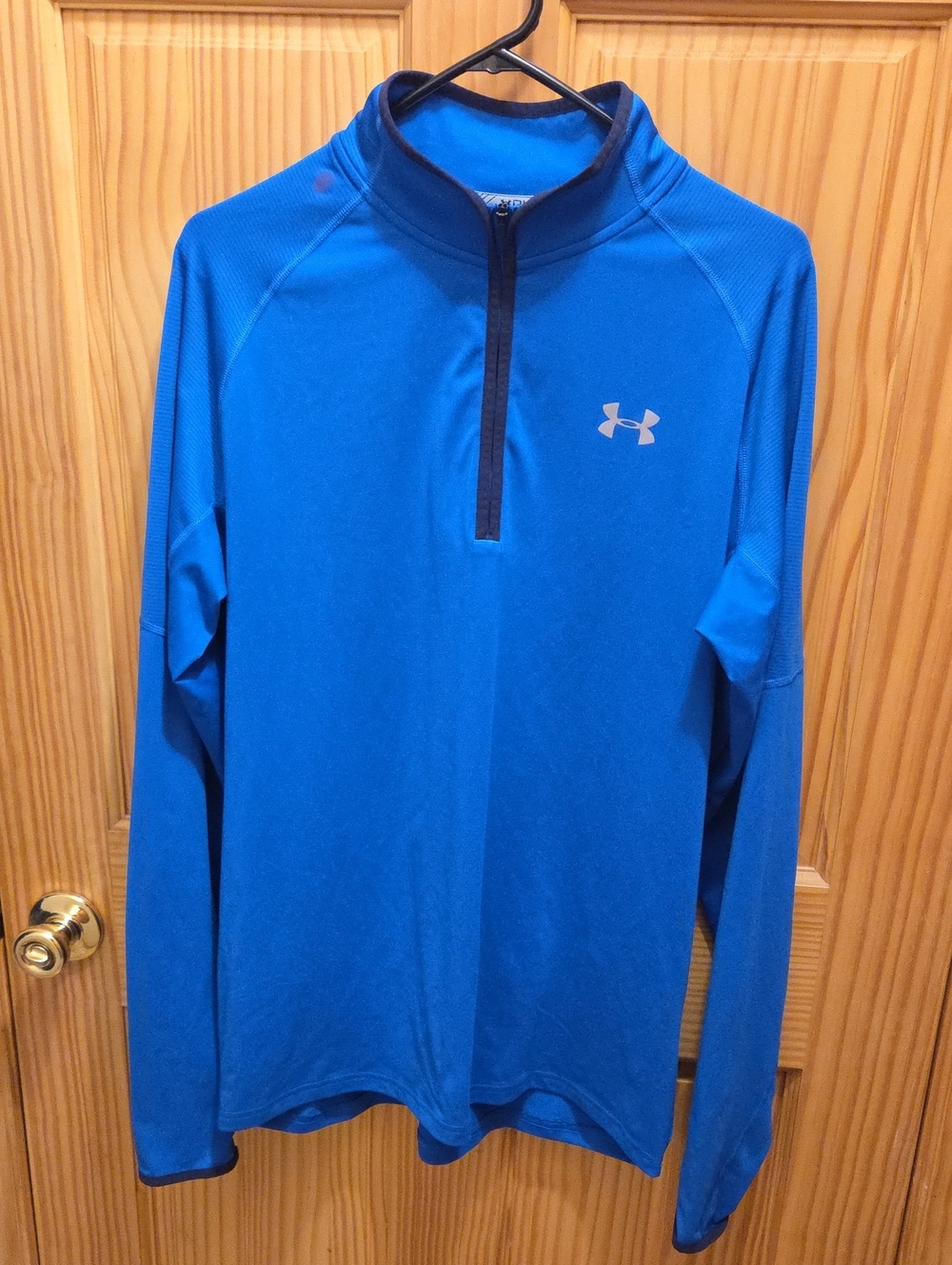 Under Armour Men's Bright Blue Quarter-Zip Pullover